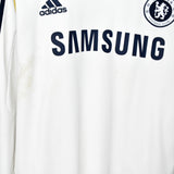 Vintage Adidas Samsung longsleeve tee pullover sweatshirt in white