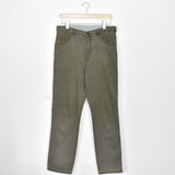 Vintage Burberry jeans trousers joggers pants bottoms in green