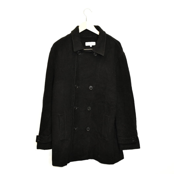 Vintage Calvin Klein pea coat jacket windbreaker fleece bomber jacket in black