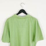 Vintage Tom Tailor polo shirt tee blouse top in light green