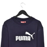 Vintage Puma sweatshirt longsleeve tee pullover jumper in dark blue
