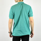 Vintage Hugo Boss polo shirt t shirt pullover in cyan