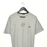 Vintage Armani t-shirt top blouse tee in light greg