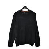 Vintage Oreilys jumper hoodie pullover sweatshirt top in dark blue