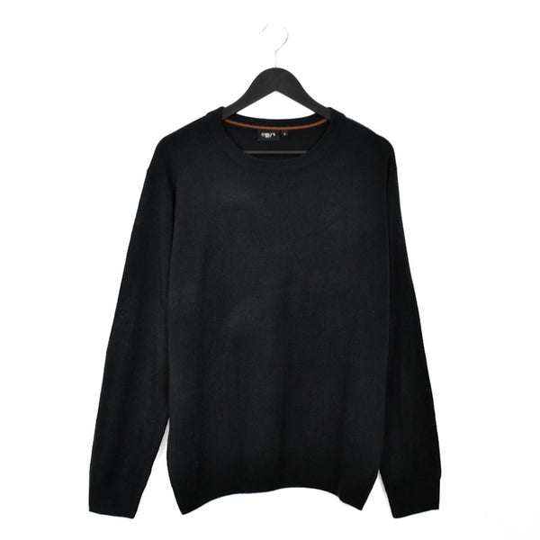 Vintage Oreilys jumper hoodie pullover sweatshirt top in dark blue