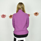 Cute sporty Regatta fleece track jacket hoodie jumper sweater top cardigan pullover in light purple