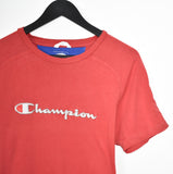 Vintage Champion t-shirt tee blouse top in  red