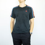 Vintage Adidas t-shirt top blouse tee in black