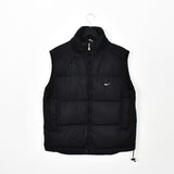 Vintage Nike gilet vest coat jacket in black