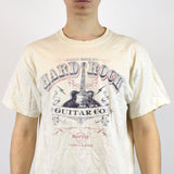 Vintage Hard Rock Cafe t-shirt top blouse tee in white