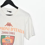 Vintage Kappa t-shirt tee blouse top in milky white