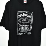 Vintage Jack Daniels t-shirt top blouse tee in black