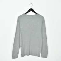 Vintage Calvin Klein Jeans jumper longsleeve tee pullover sweatshirt in grey
