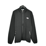 Vintage North Face windbreaker fleece track jacket bomber jacket in black